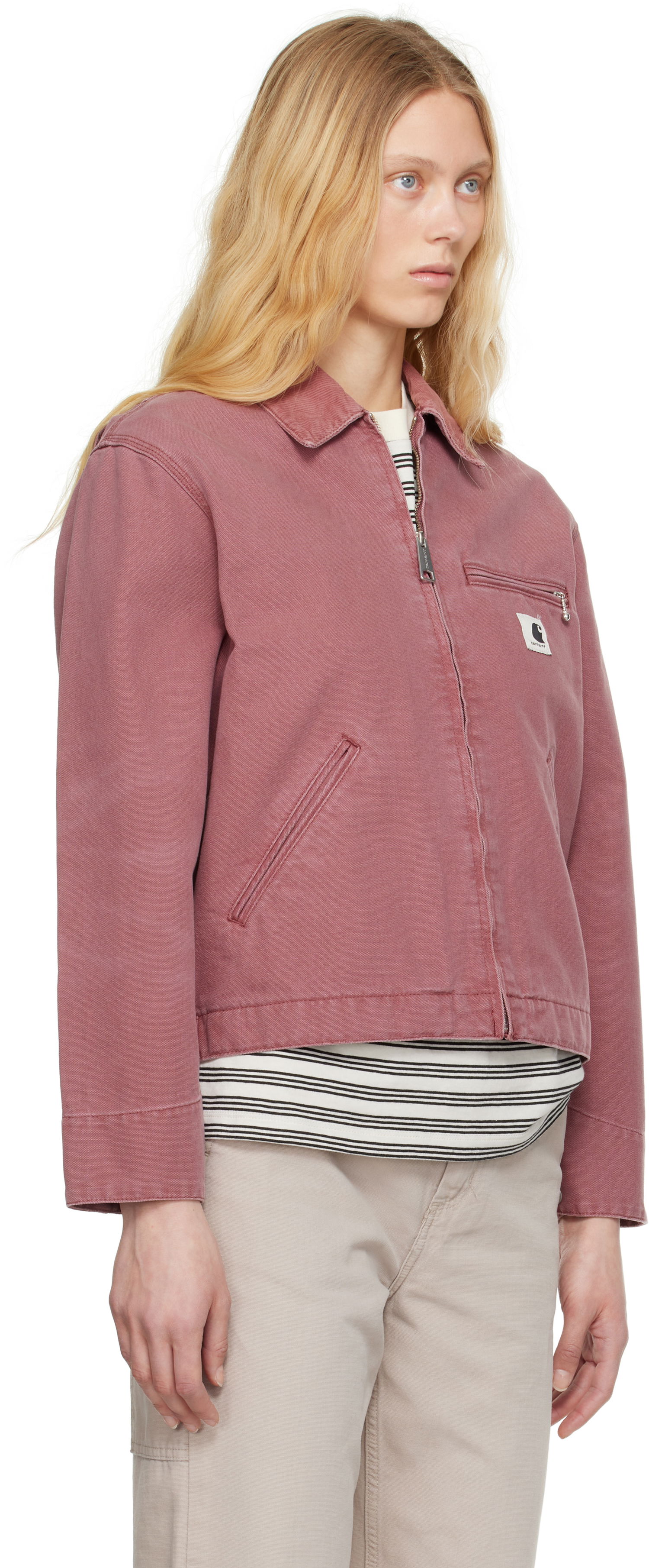 Jakke Carhartt WIP Detroit Jacket Lyserød | I034879-2R74O, 1