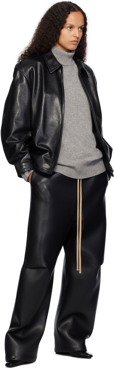 Jakke Fear of God Fear of God Rider Leather Jacket Sort | FG830-063LTH, 3