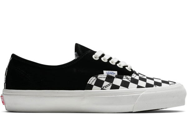 Sneakers og sko Vans Authentic OG LX Black Checkerboard Toe Sort | VN0A45JJVQA, 0