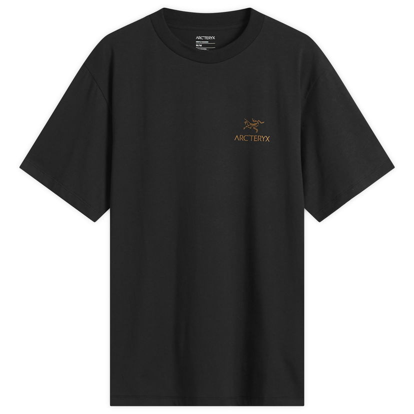 T-shirt Arcteryx Men's Kragg SL Cotton T-Shirt, Size Medium Sort | X000009535-001929