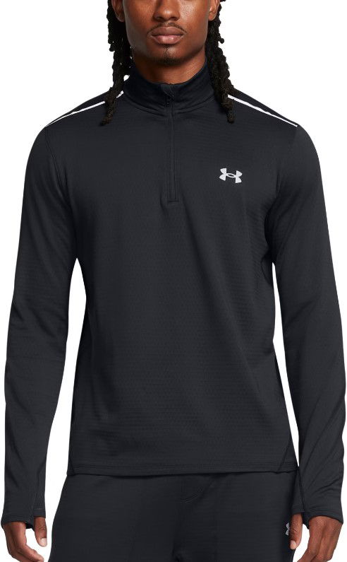 T-shirt Under Armour 1/4 Zip Long Sleeve Shirt Sort | 1387793-001