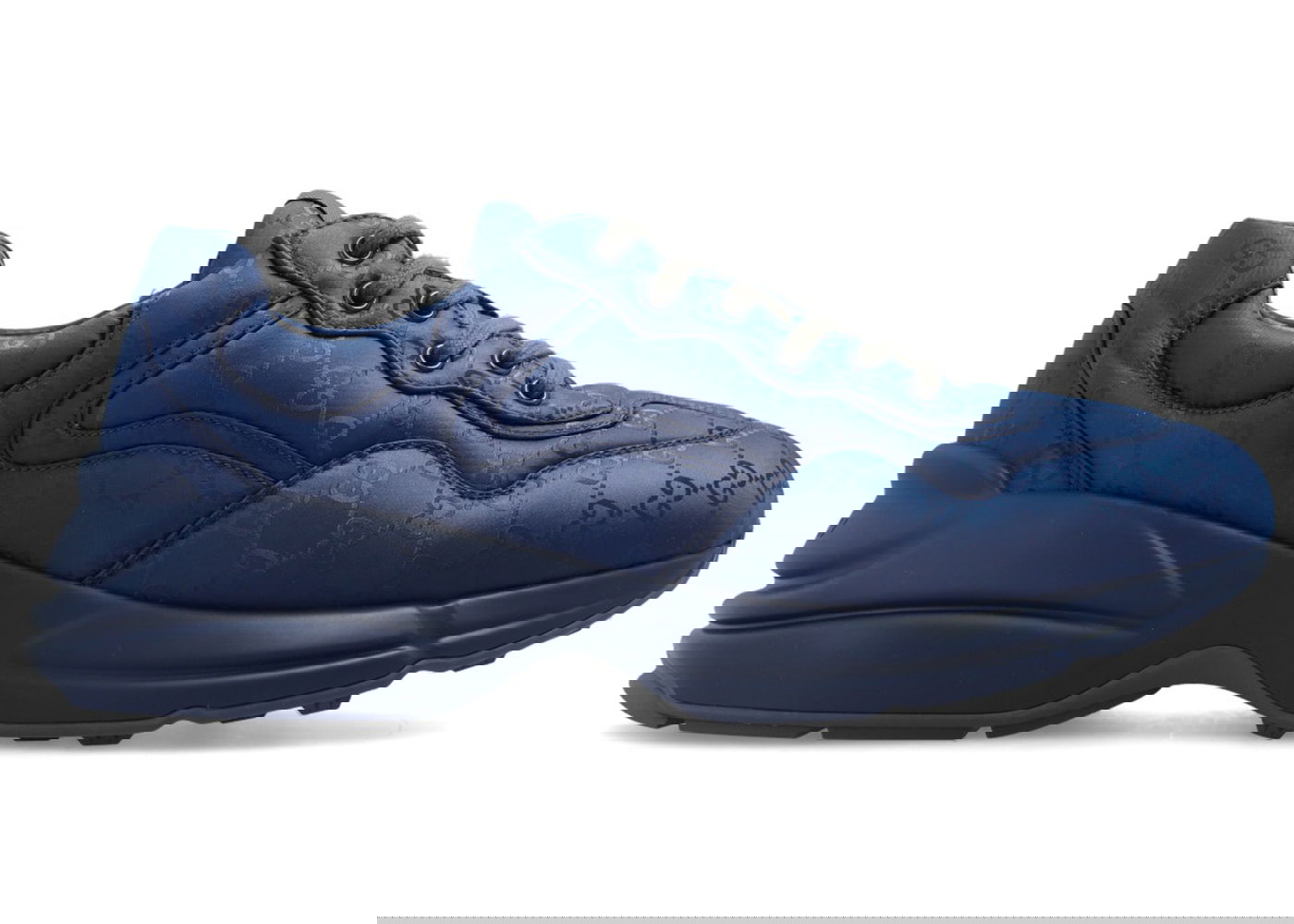 Sneakers og sko Gucci GG Rhyton Blue Monogram Mørkeblå | 757862-UUY00-4272, 0