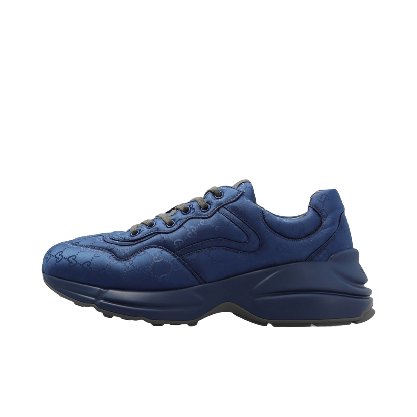 Sneakers og sko Gucci GG Rhyton Blue Monogram Mørkeblå | 757862-UUY00-4272