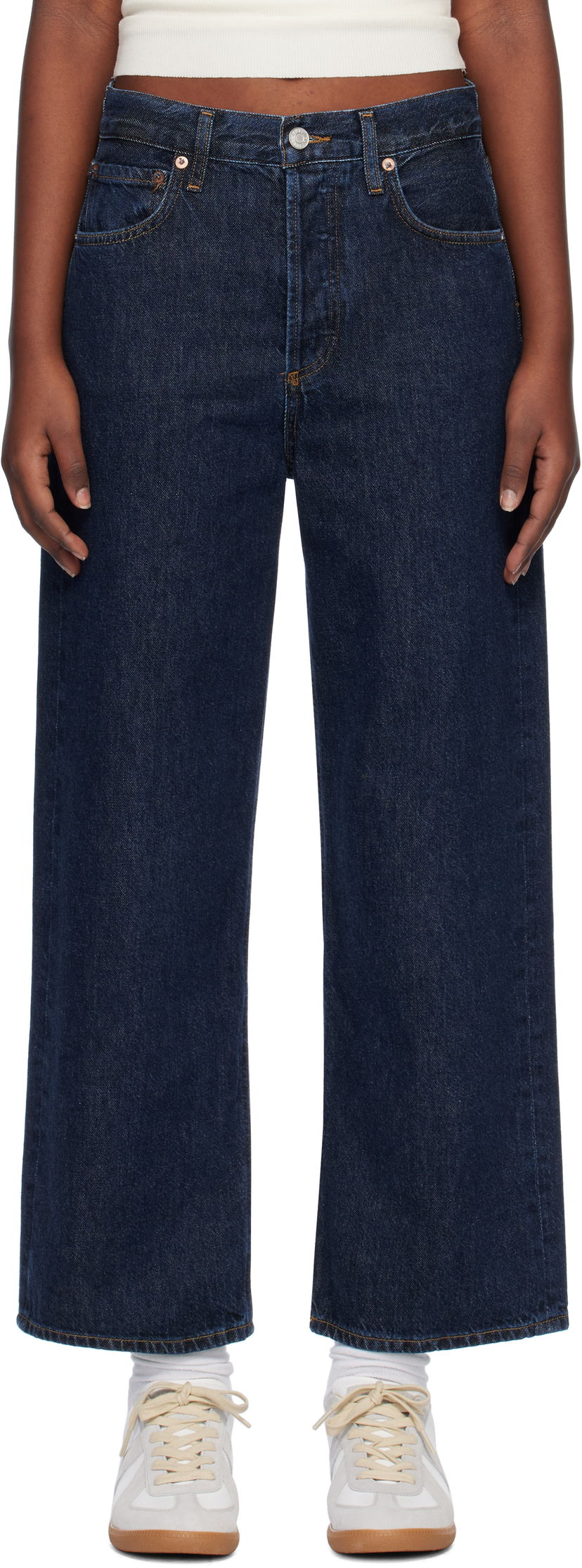 Jeans AGOLDE AGOLDE Ren Wide-Leg Jeans Blå | A9191-1652