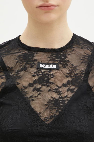 Nederdel Ksubi KSUBI Slim Lace Top Sort | WPS25FT003, 3