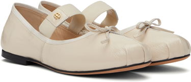 Tøj Anine Bing ANINE BING Jolie Ballerina Flats Hvid | A-14-11216-IVY17, 3