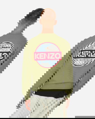 Sweater KENZO Travel Sage Grøn | FD65SW0894ME 61, 3