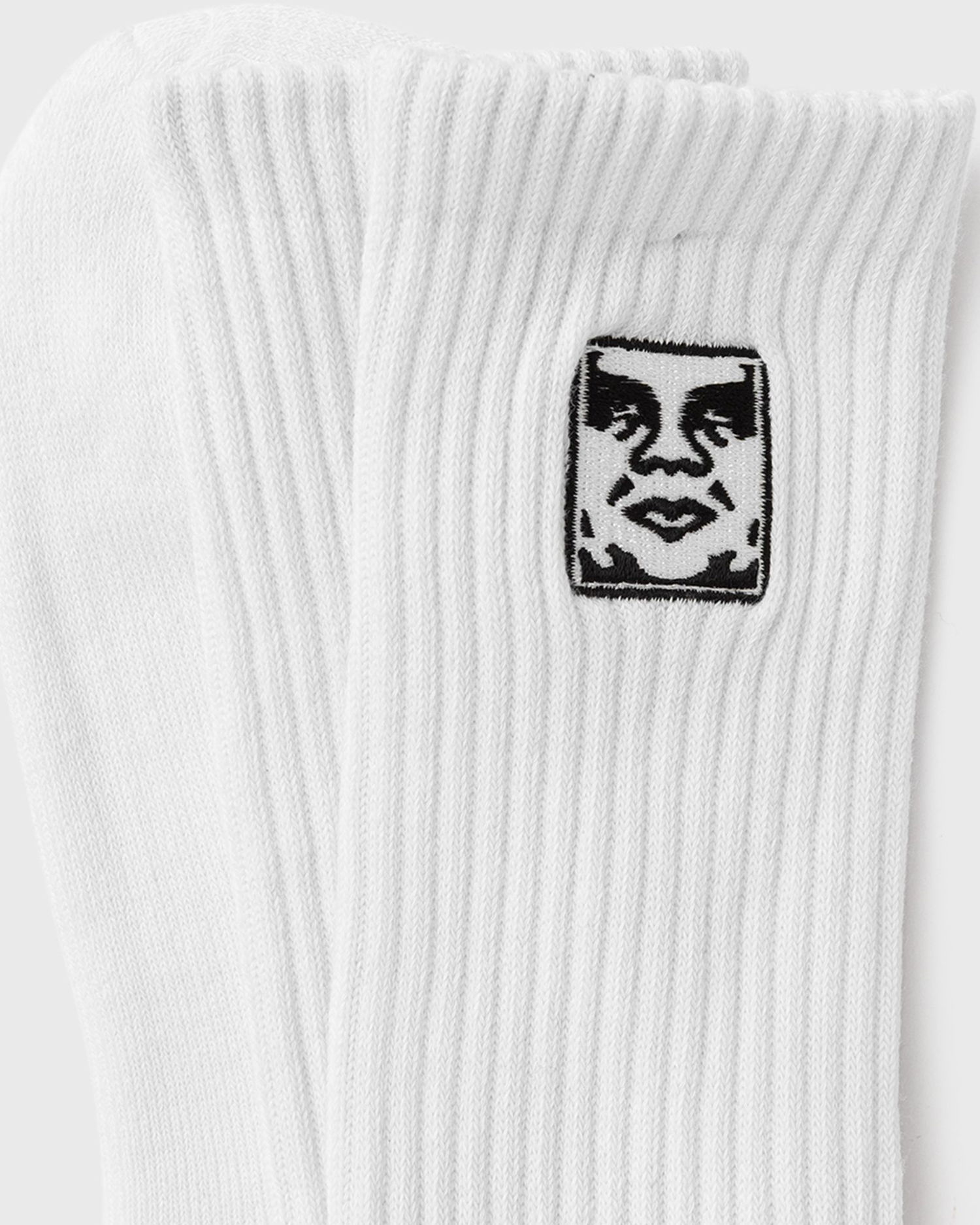 Sokker OBEY Obey Icon Face Socks Hvid | 100260193-WHT, 1
