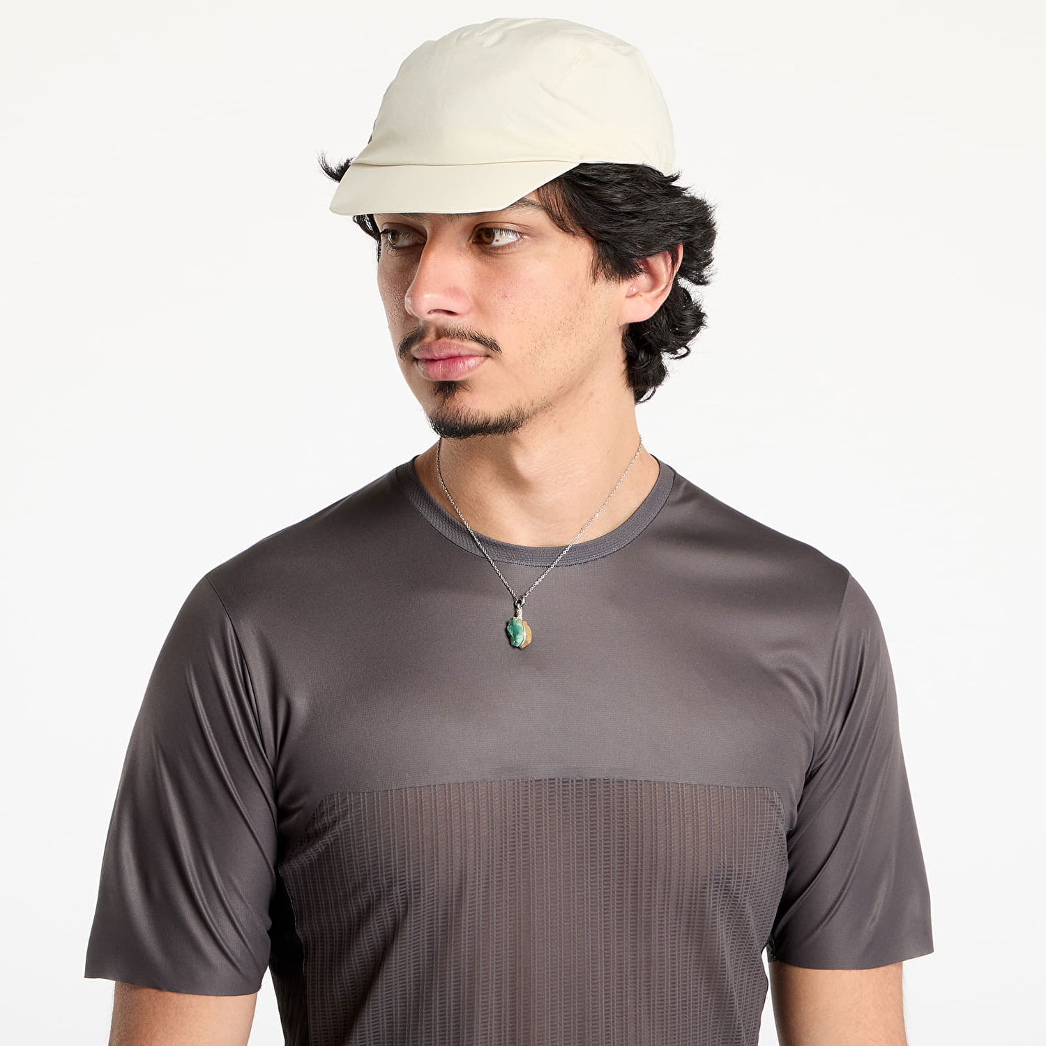T-shirt Soar Running SOAR Hot Weather T-Shirt Grå | SS25-ST4M-BLK, 1