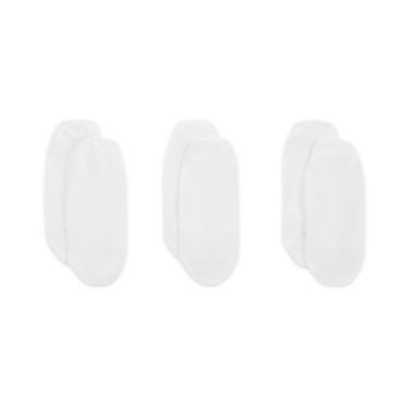 Sokker Nike Lightweight No-Show 3-pack Hvid | sx4863-101, 3