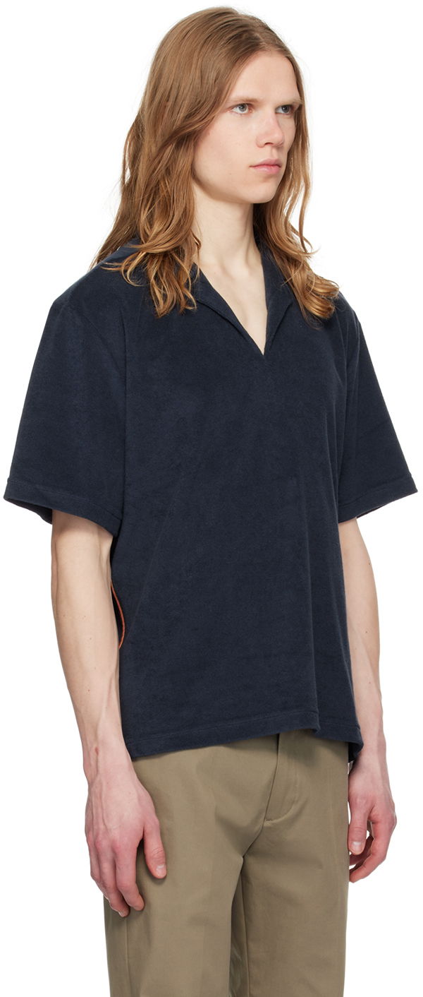 Polo skjorte Paul Smith Paul Smith Artist Stripe Polo Mørkeblå | M1A-593-MU477-48, 1