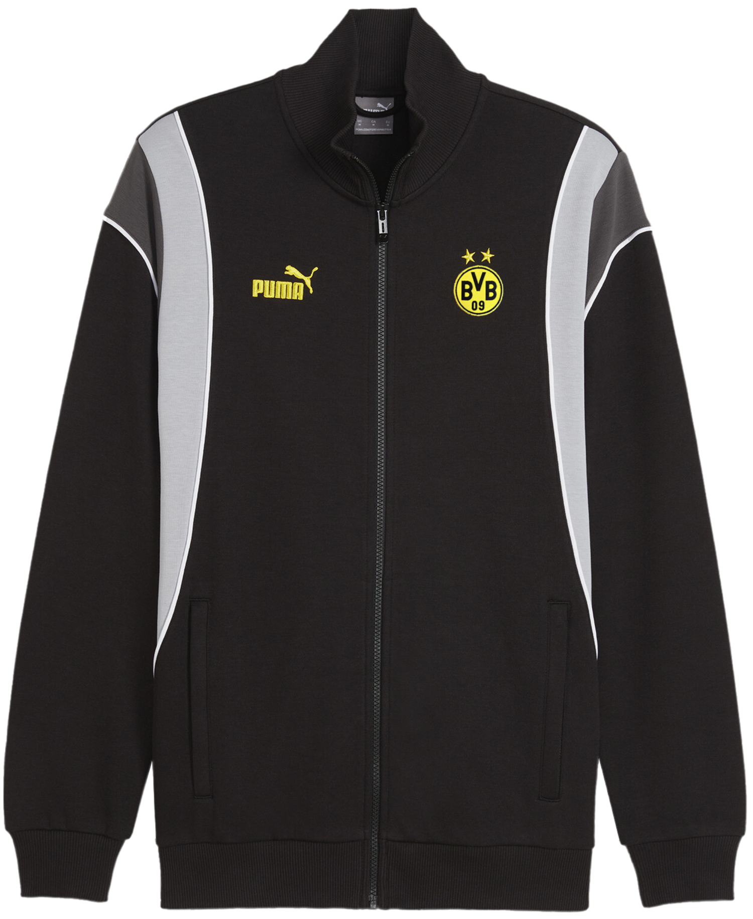 Jakke Puma BVB Dortmund Ftbl Archive Trainings Jacket Sort | 774265-03, 0