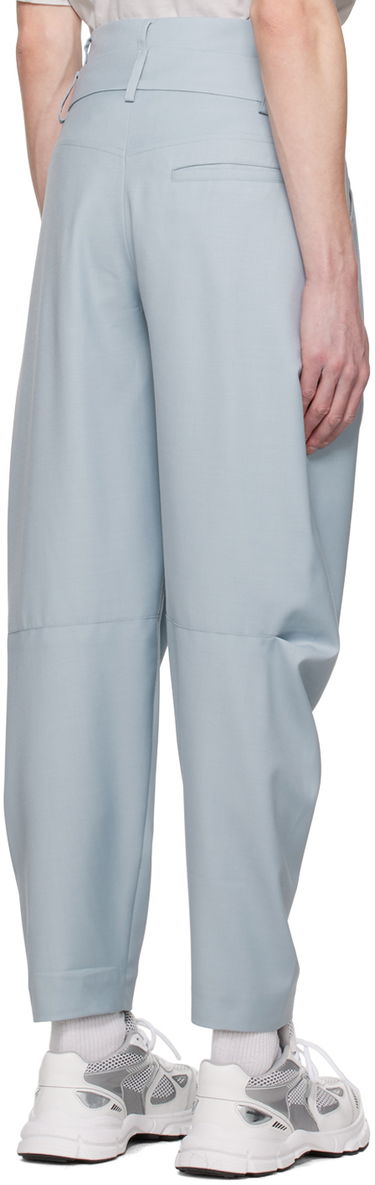 Bukser Feng Chen Wang Feng Chen Wang Double Waistband Trousers Blå | FUS15TR05, 2
