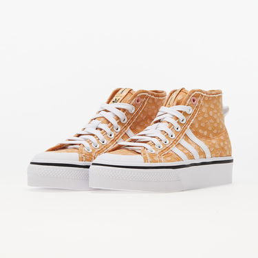 Sneakers og sko adidas Originals Disney x Nizza Platform Mid W Brun | GZ1657, 5