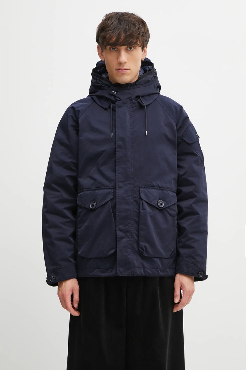 Parka C.P. Company Winter Hooded Parka Mørkeblå | 19CMOW189A110089G