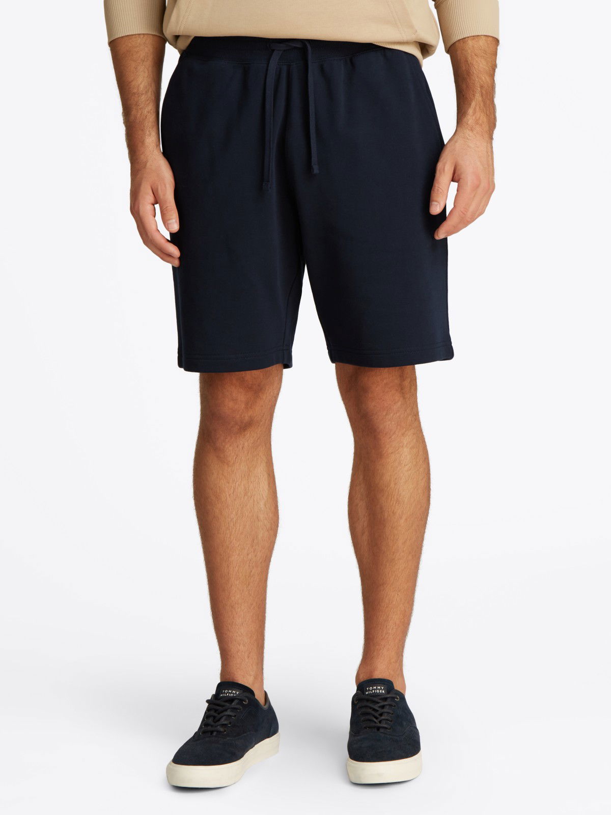 Shorts Tommy Hilfiger Tommy Hilfiger Essential Terry Sweat Shorts Mørkeblå | MW0MW37240DW5, 0
