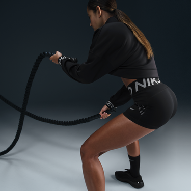 Shorts Nike 8cm Sculpt High-Waisted Sort | FV7935-010, 2