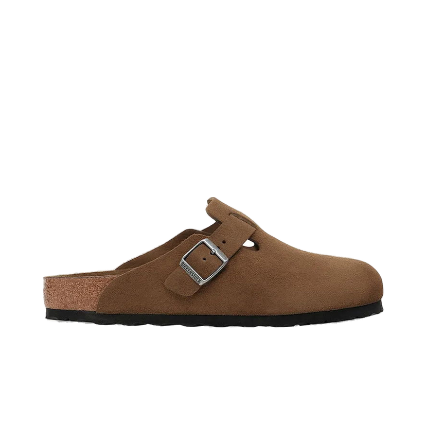 Sneakers og sko Birkenstock Birkenstock Boston Suede Clogs Brun | 1030861