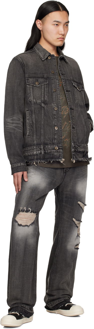Jakke We11done We11done Denim Trucker Jacket Grå | WD-DJ0-25-308-U-BK, 3