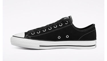 Sneakers og sko Converse Chuck Taylor All Star Pro Suede Sort | 159574C, 2
