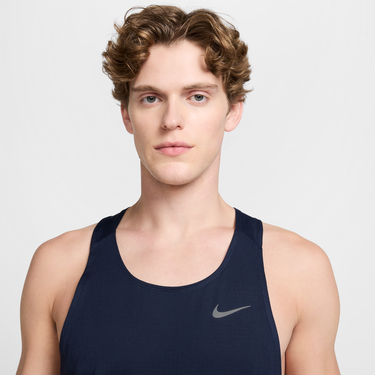 Tanktop Nike Dri-FIT Fast Running Tank Top Mørkeblå | FN4229-451, 4