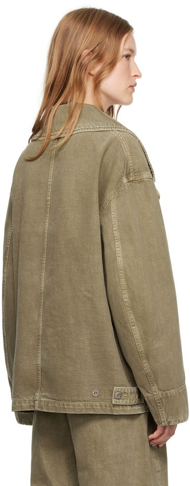 Jakke LEMAIRE Lemaire Dispatch Denim Jacket Grøn | OW334 LD1017, 2