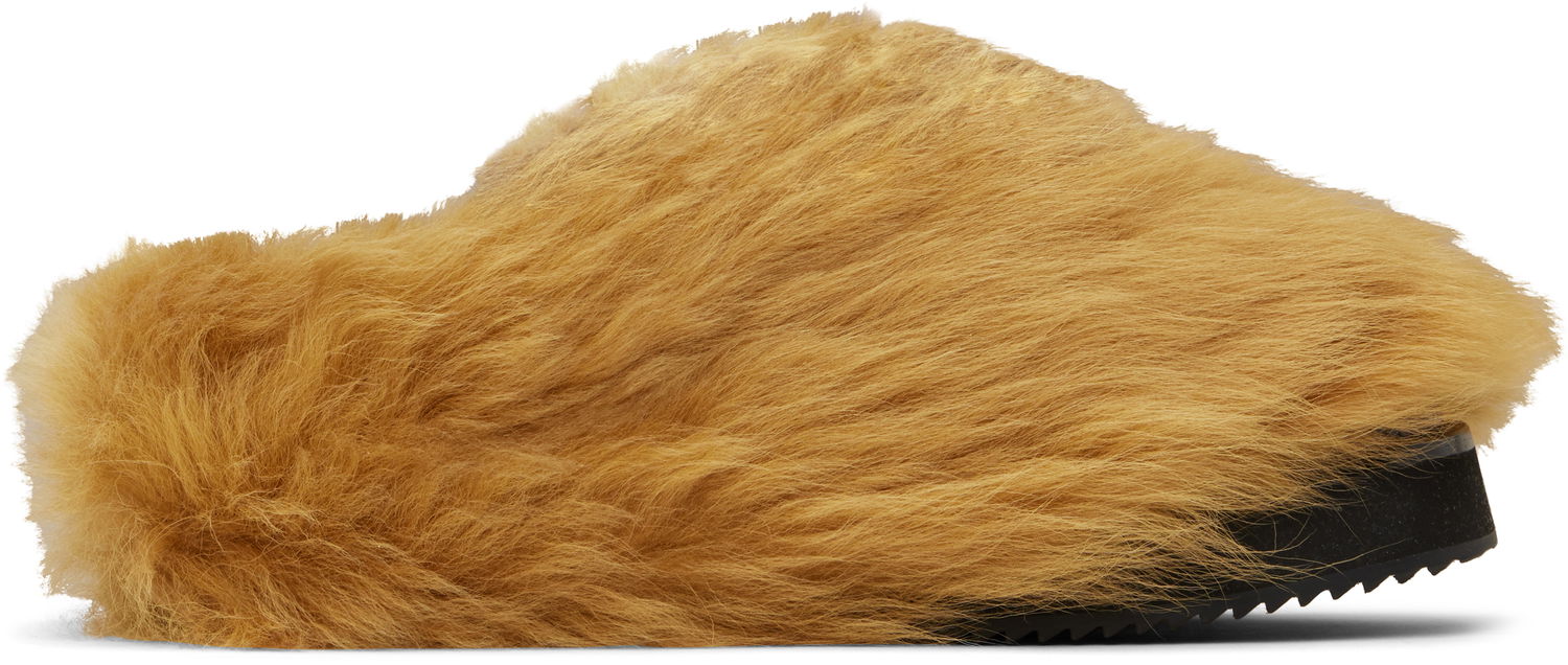 Tøj The Attico Attico Mini Robin Sabot Slippers Brun | 250WSH00855 LBT119AA, 0