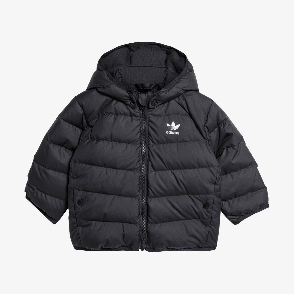 Puffer jakke adidas Originals adidas Padded Hooded Puffer Down Jacket Sort | IX7493, 0