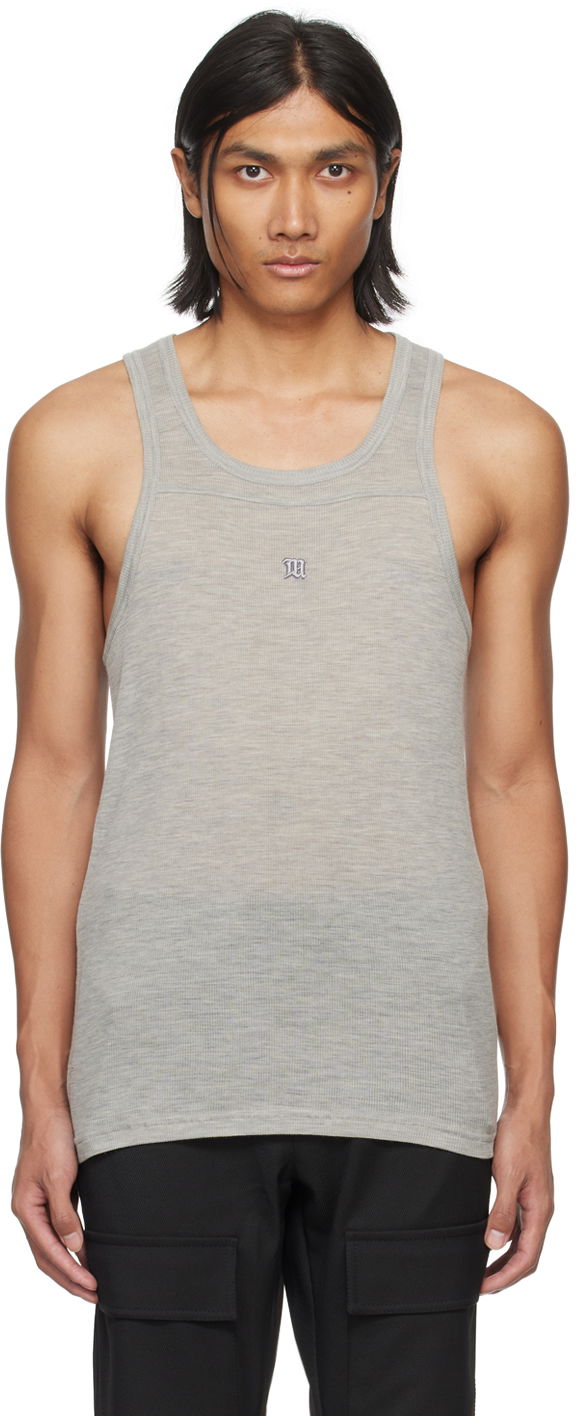 Tanktop MISBHV The M Tank Top Grå | 231M134