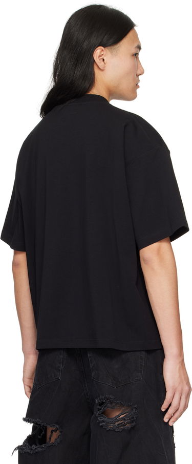 T-shirt VETEMENTS Paris Logo T-Shirt Sort | VL20TR100B, 2
