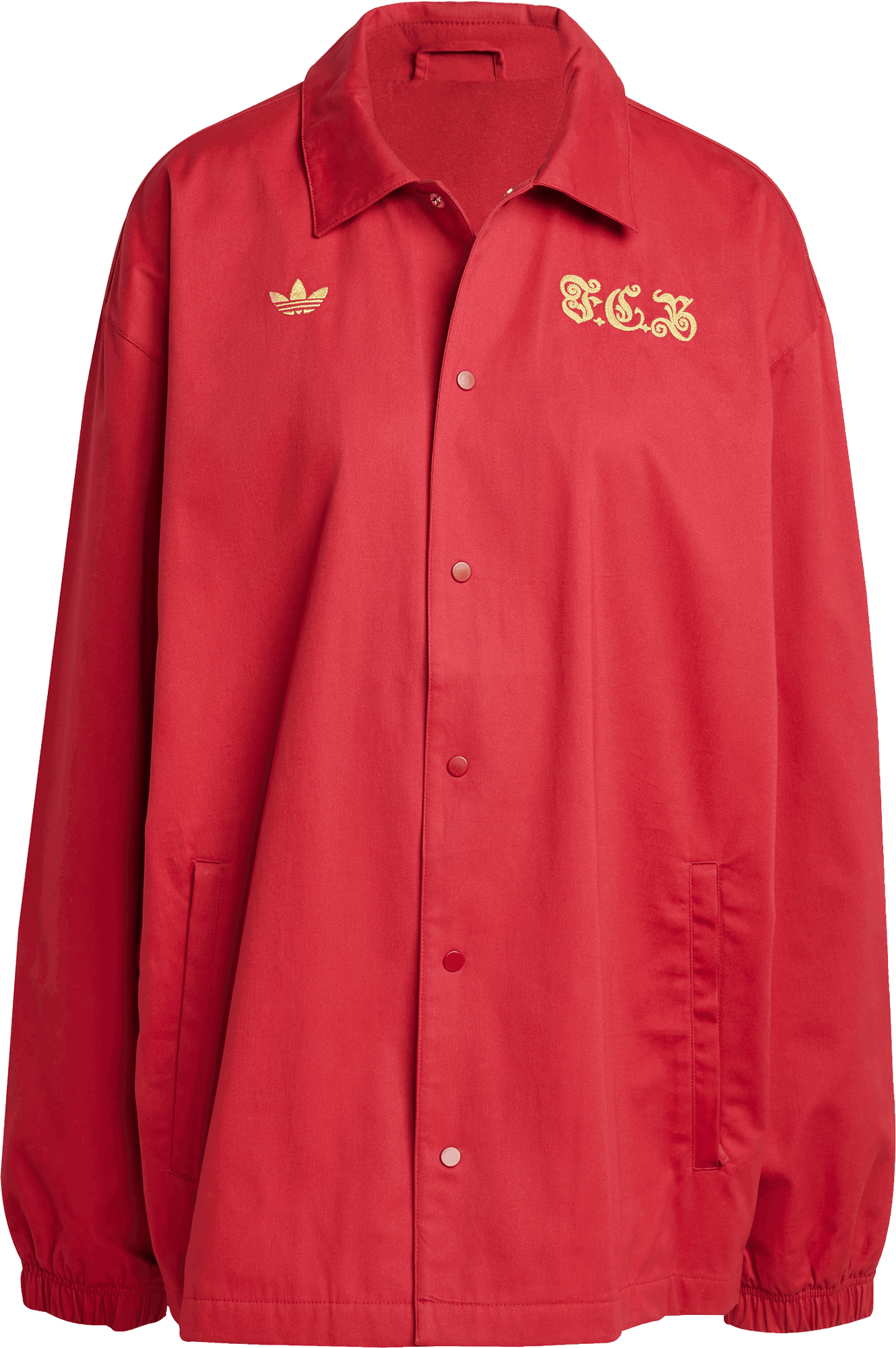 Vindjakke adidas Performance FC Bayern Anniversary Coach Jacket Rød | JF0585, 1