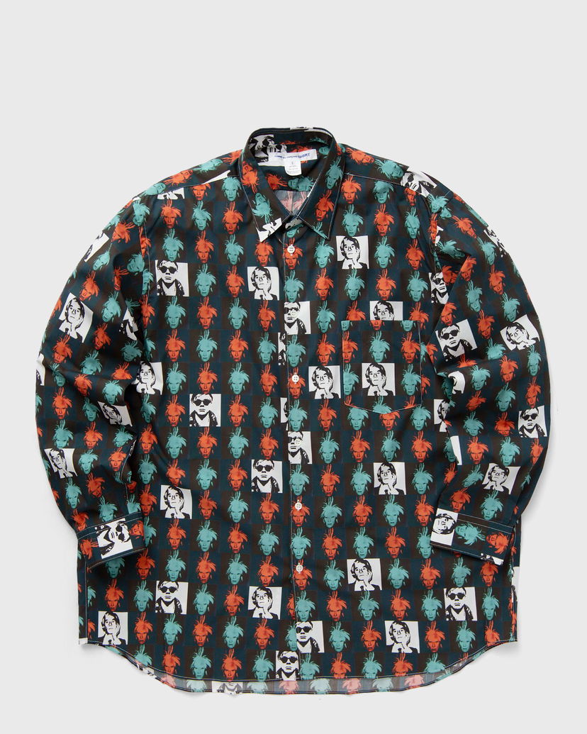 Skjorte Comme des Garçons Warhol Print Button-Down Shirt Flerfarvet | FM-B001-S24-1