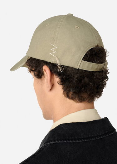 Kasket AXEL ARIGATO Distressed Cotton Cap Grøn | X3077002, 2