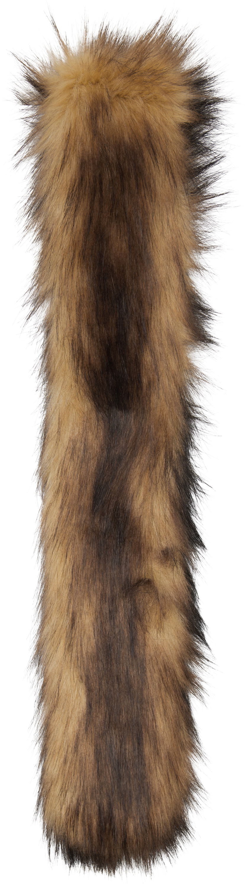 Tørklæde Simone Rocha Simone Rocha Slim Faux Fur Scarf Brun | 1036 1255