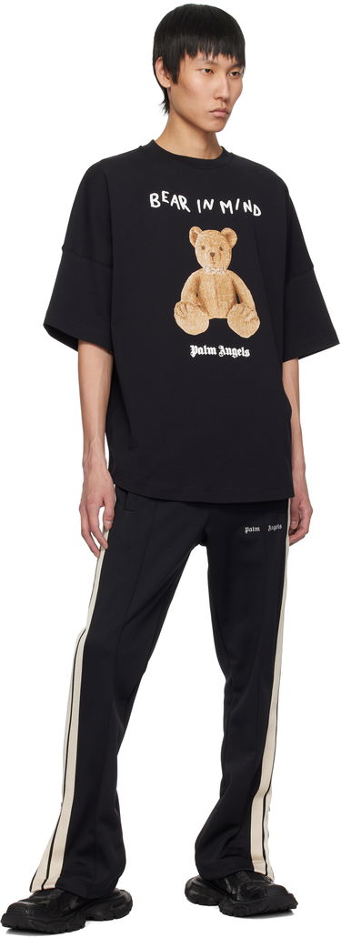 T-shirt Palm Angels Palm Angels 'Bear in Mind' Oversize T-Shirt Sort | PMAA002S25JER0021060, 3