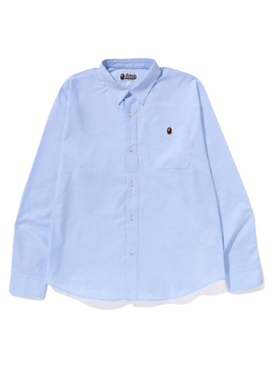 Skjorte BAPE Oxford Relaxed Fit Shirt Blå | 1J30-131-011