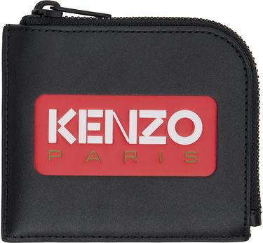 Tegnebog KENZO Paris Leather Sort | FD55PM823L41, 0
