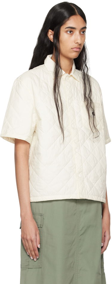 Skjorte Carhartt WIP Short Sleeve Quilted Shirt Beige | I034364 D6XX, 1