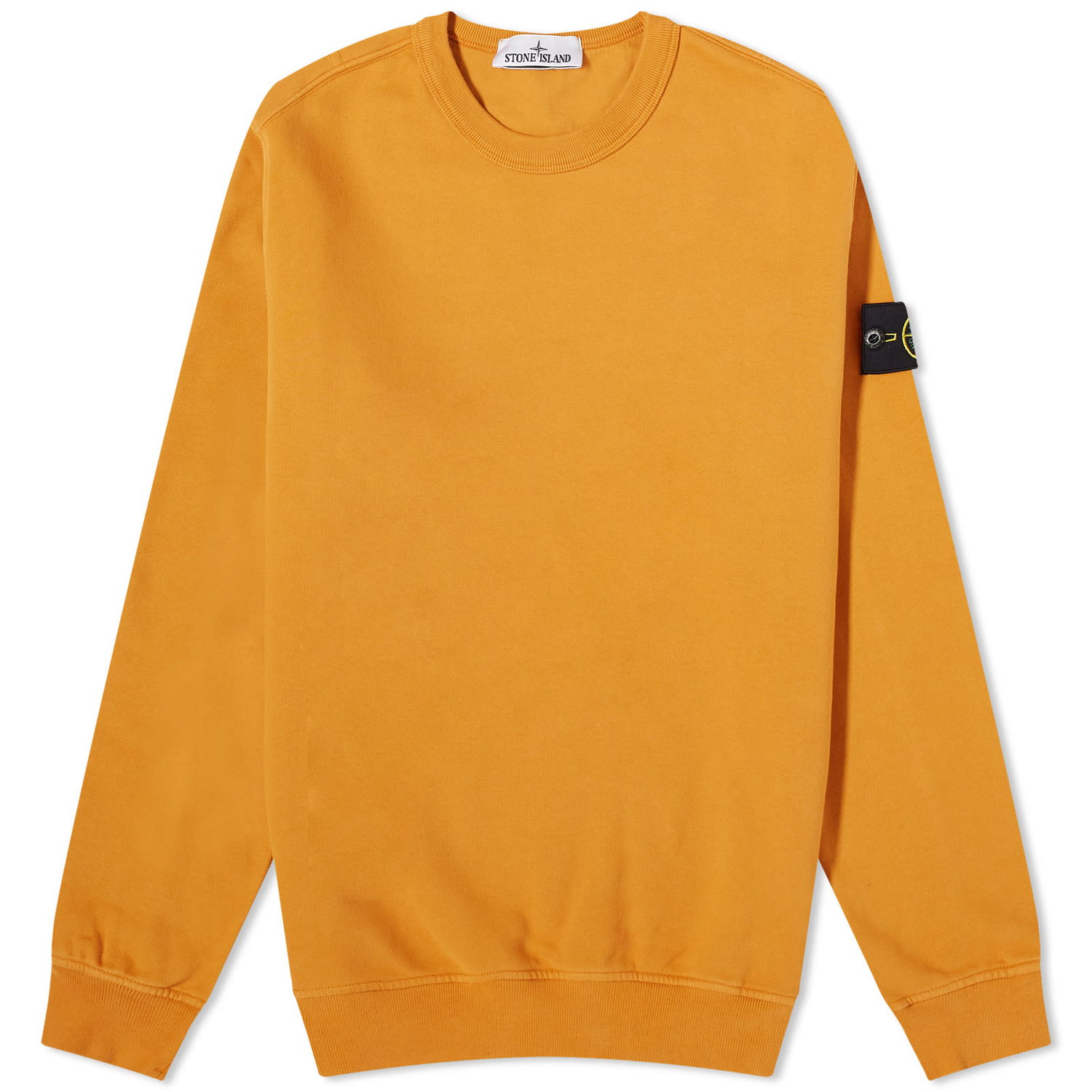 Sweater Stone Island Garment Dyed Crewneck Orange | 7915624-V0013, 0