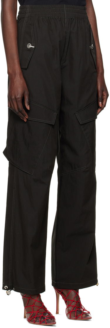 Cargo bukser Dion Lee Dion Lee Latch Cargo Pants Sort | C2101R23, 4