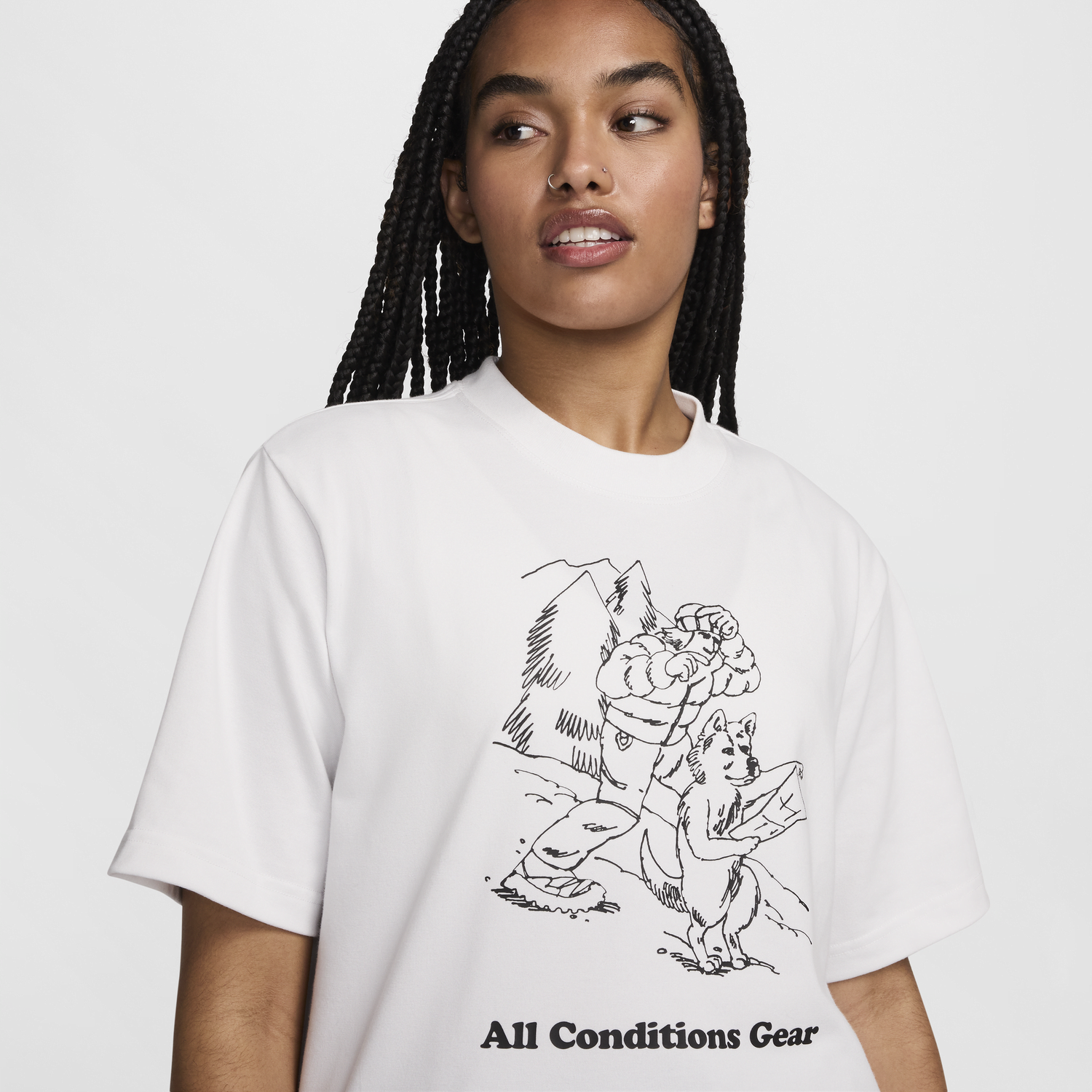 T-shirt Nike ACG Graphic Tee Hvid | FV7325-121, 1