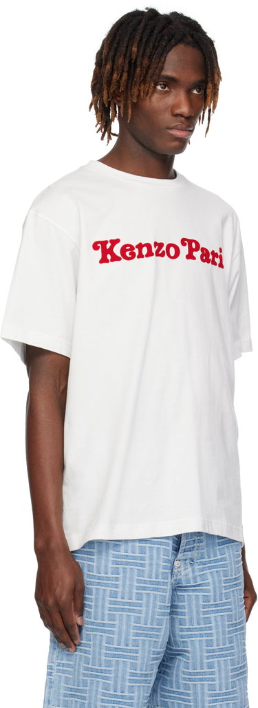T-shirt KENZO Kenzo Paris VERDY Edition Oversized T-Shirt Hvid | FF55TS5474SG, 1
