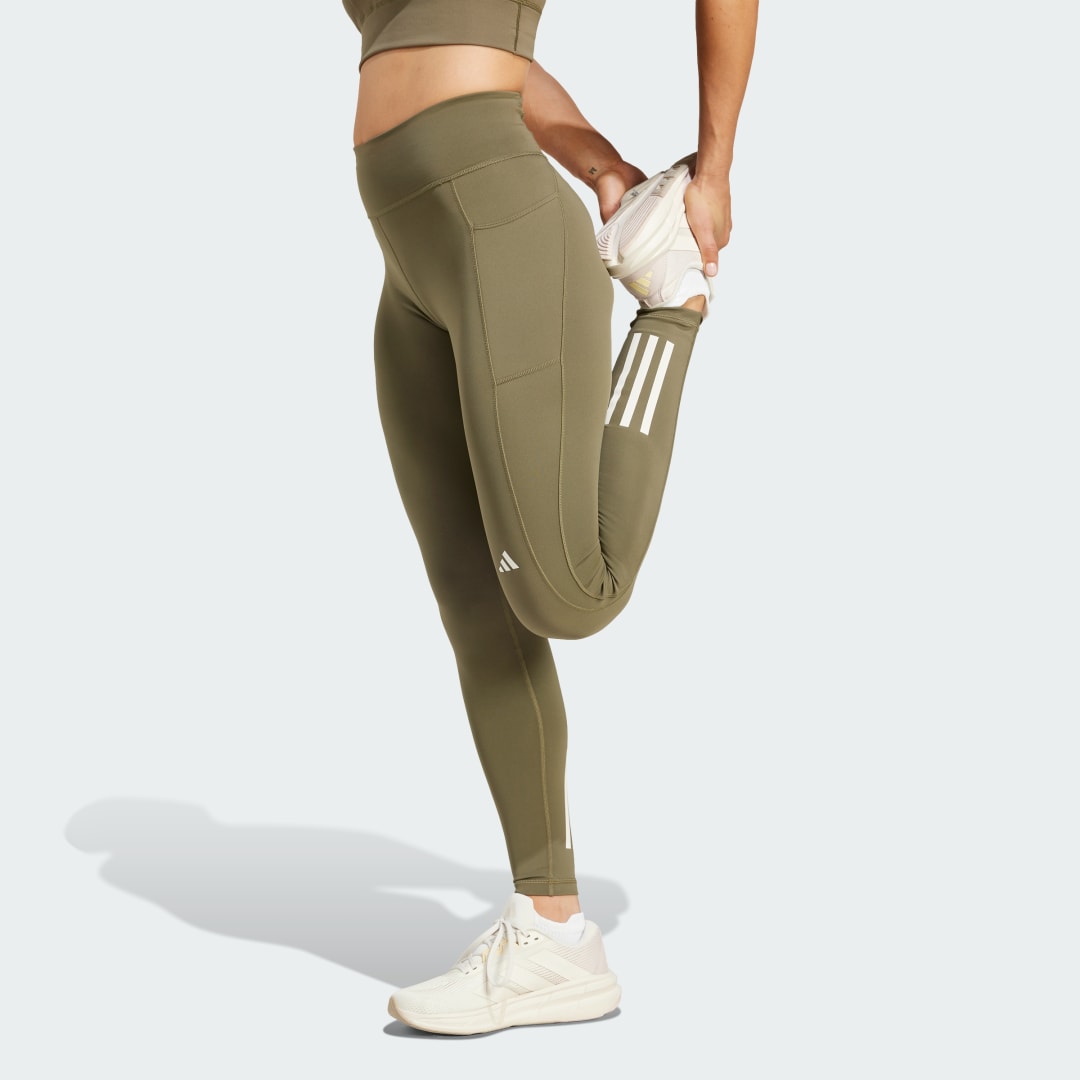 Leggings adidas Performance Own the Run Full-Length Leggings Grøn | IX2867, 0