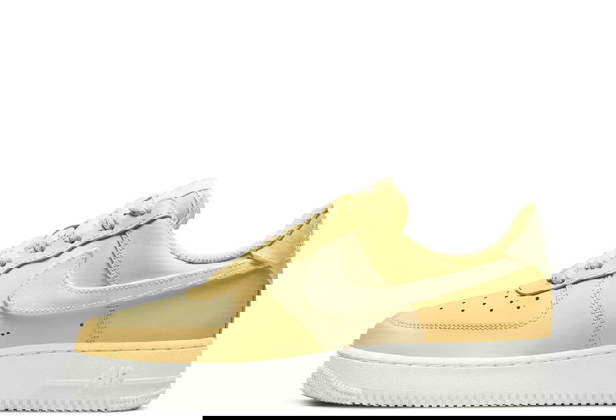 Sneakers og sko Nike Air Force 1 Low Cross Stitch Light Lemon Gul | DJ9945-700, 1