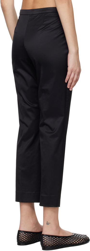 Bukser TOTEME TOTEME Cropped Straight Trousers Sort | 252-WRB0248-FB0391, 2