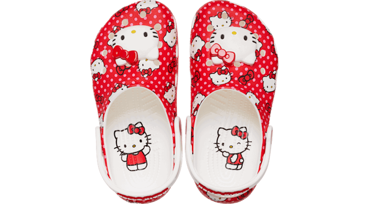 Sneakers og sko Crocs Hello Kitty Classic Clogs Rød | 210576-90H, 0