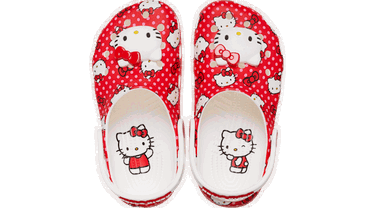 Sneakers og sko Crocs Hello Kitty Classic Clogs Rød | 210576-90H, 0