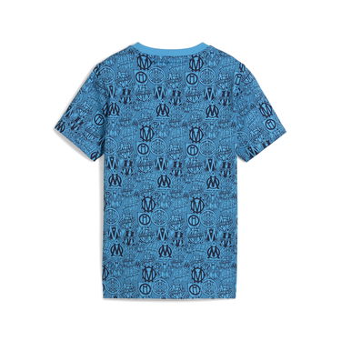 T-shirt Puma Olympique de Marseille FtblCulture All-over Print T-Shirt Blå | 781580_07, 5
