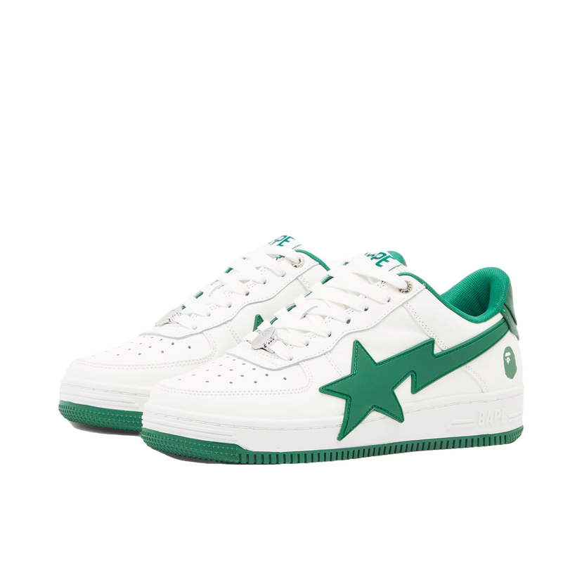 Sneakers og sko BAPE A Bathing Ape Bape Sta OS in Green, Size UK 10 | END. Clothing Hvid | 001FWK201314M-GRN