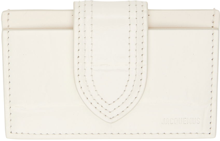 Tegnebog Jacquemus 'Le Porte Carte Bambino' Card Holder Beige | 23H233SL122-3164, 0